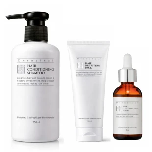 Dermaheal Hair Therapy – zestaw na wypadanie włosów szampon + odżywka + serum