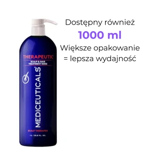Mediceuticals Therapeutic odżywka do skóry głowy 1000 ml – większa pojemność, lepsza wydajność.png