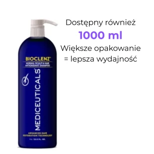 Mediceuticals Bioclenz szampon do skóry głowy 1000 ml – większa pojemność, lepsza wydajność.png