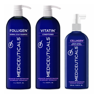 Mediceuicals mega zestaw women Folligen 1000 ml Vitatin 1000 ml Cellagen 250 ml.png