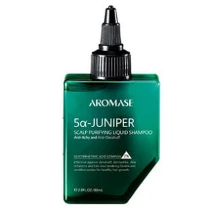 Aromase 5α Juniper Liquid Peeling– głęboko oczyszczający peeling, redukuje łupież, sebum i wspiera wzrost włosów, 80 ml