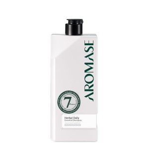 Aromase Herbal Daily Essential Shampoo – delikatny szampon do codziennego stosowania, oczyszcza, nawilża i wspiera zdrową skórę głowy, 520 ml