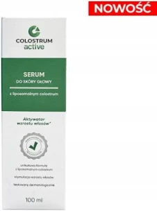 Serum Colostrum Active - intensywna kuracja wzmacniająca do skóry głowy i włosów, 100ml.