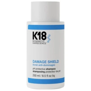 Delikatny szampon K18 Damage Shield do codziennego stosowania – chroni równowagę pH skóry głowy,  250 ml.