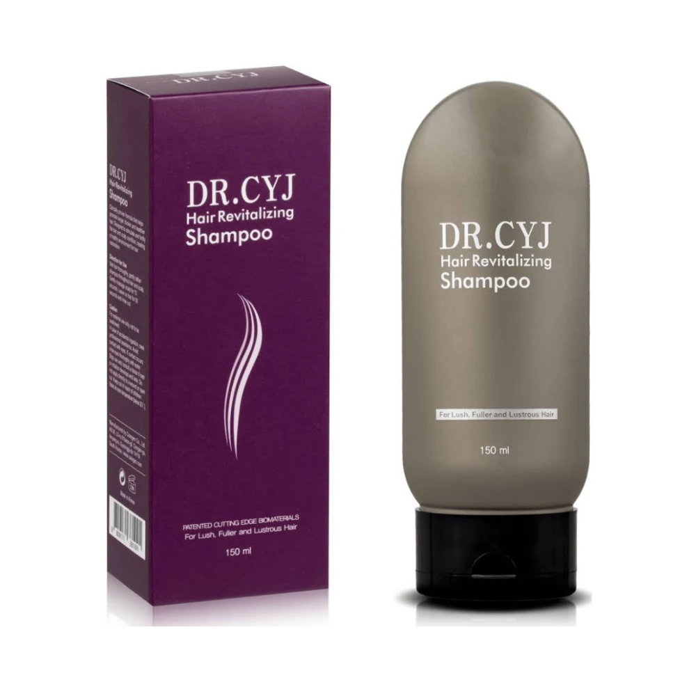 DR.CYJ Hair Revitalizing Shampoo 150 ml – profesjonalny szampon przeciw wypadaniu włosów. Wzmacnia włosy, pobudza wzrost i oczyszcza skórę głowy.
